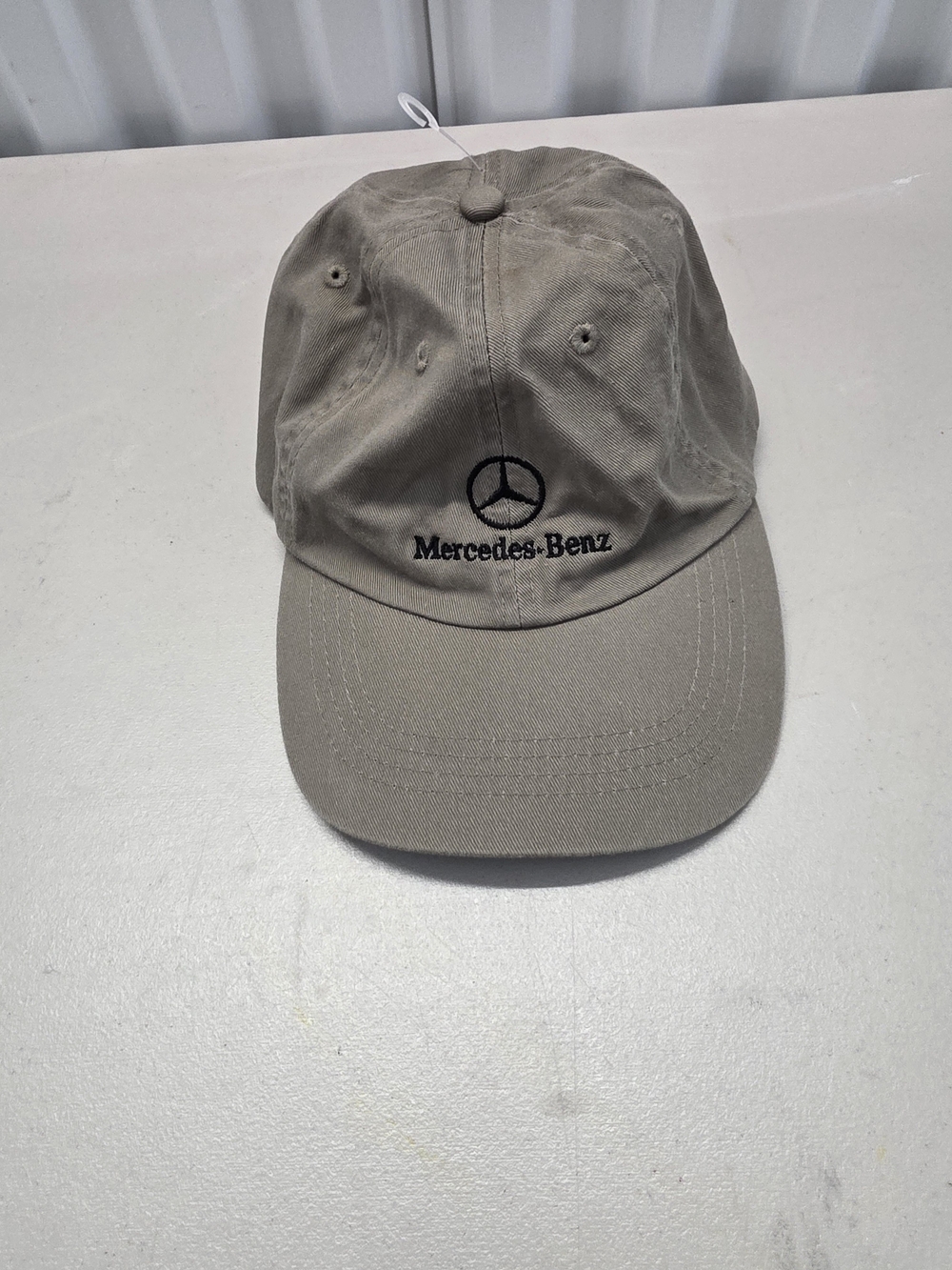 Mercedes-Benz Gray Adjustable Baseball Cap Embroidered Logo